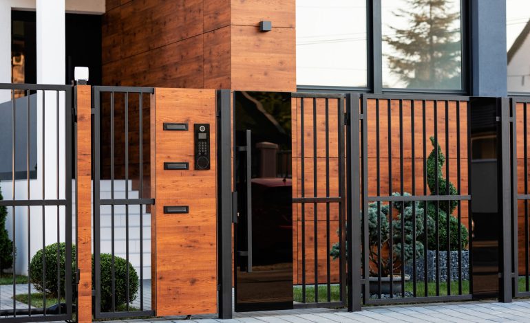 exterior modern residential building